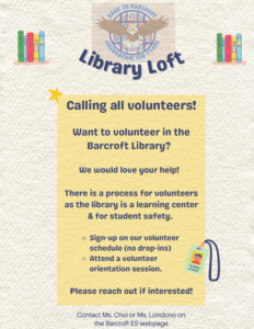 library volunteering